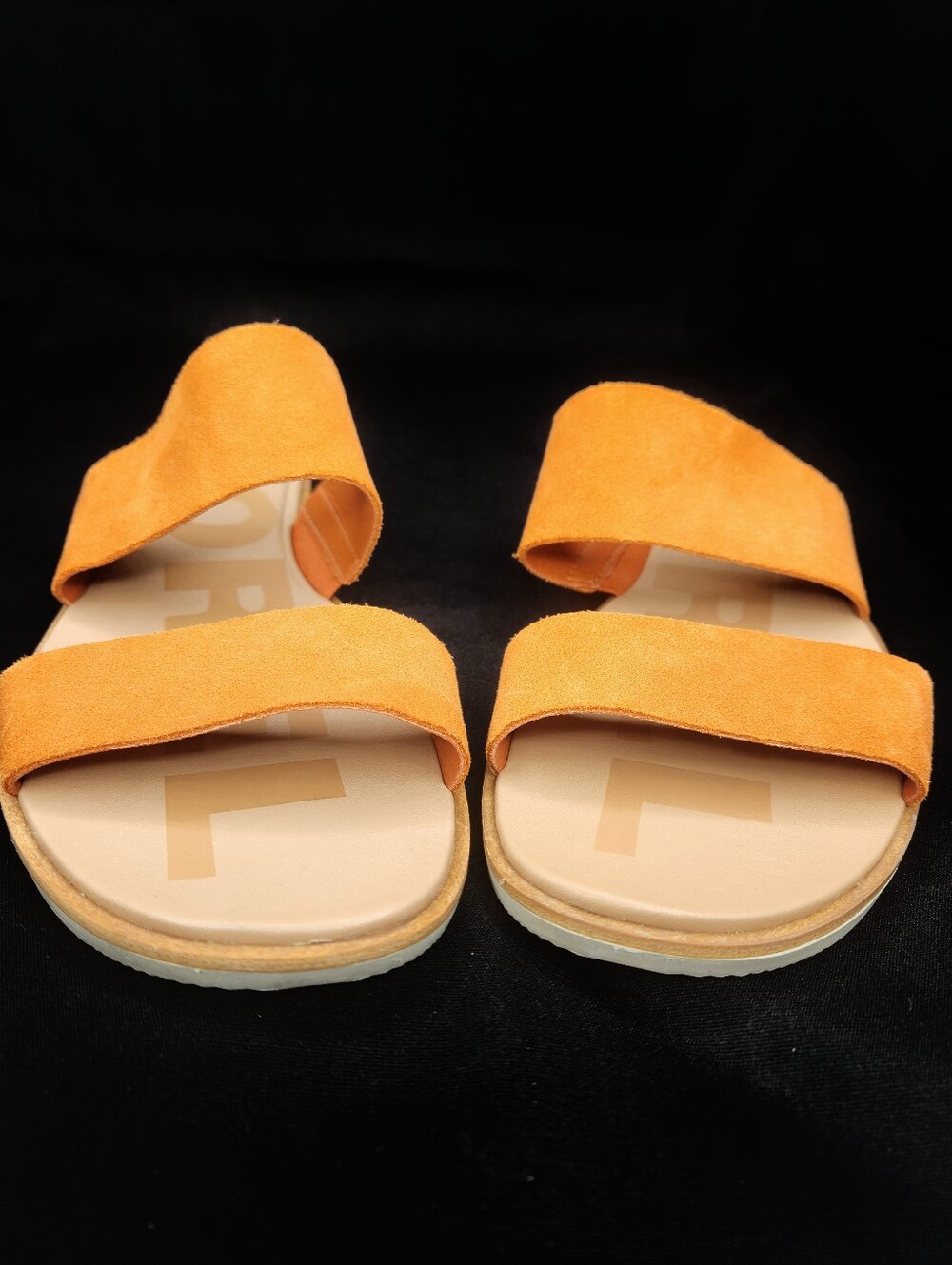 Sorel Ella ll Desert And Chalk Suede Sandal Womans 10 - Picture 3 of 10